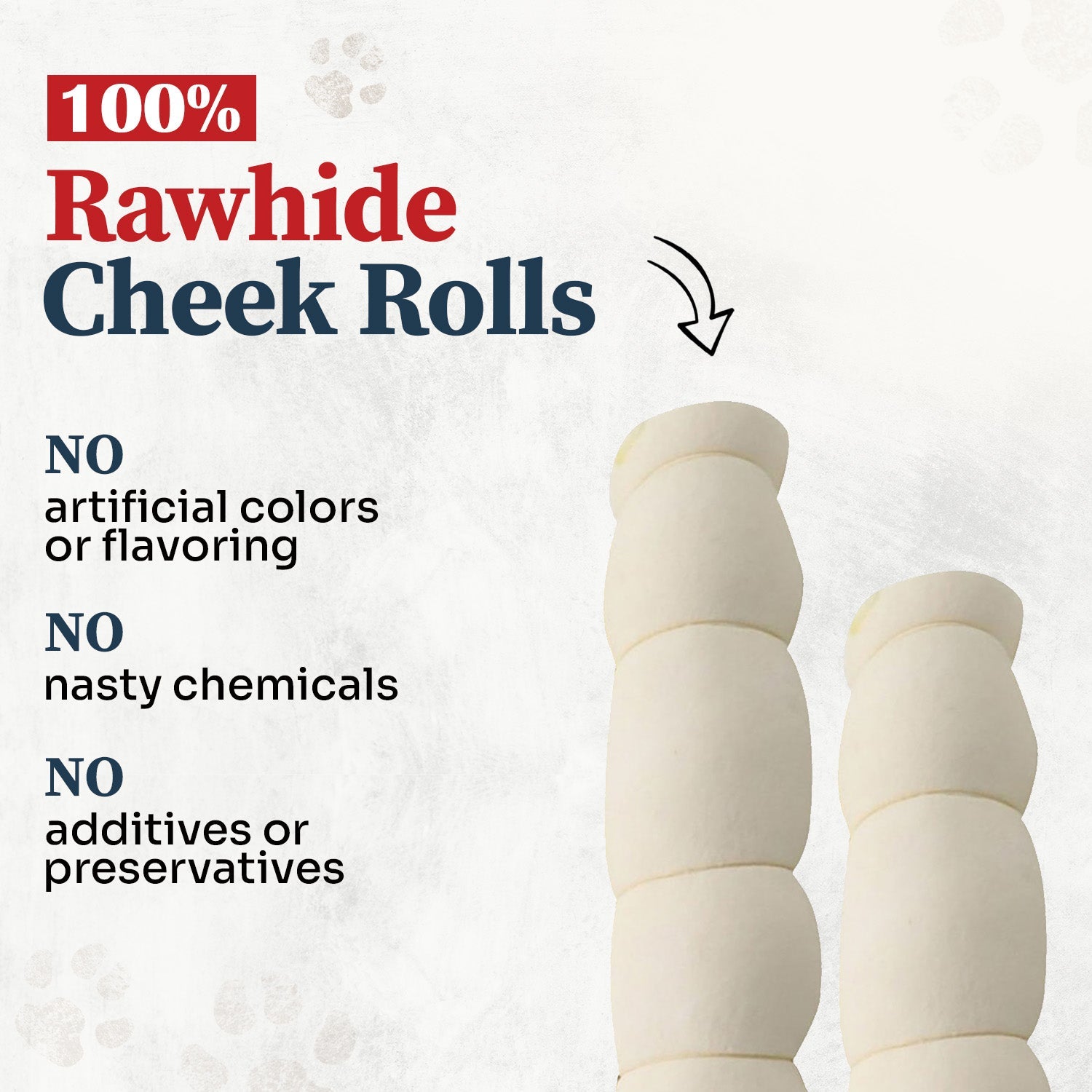 Cheek Rolls 5-6 Inch