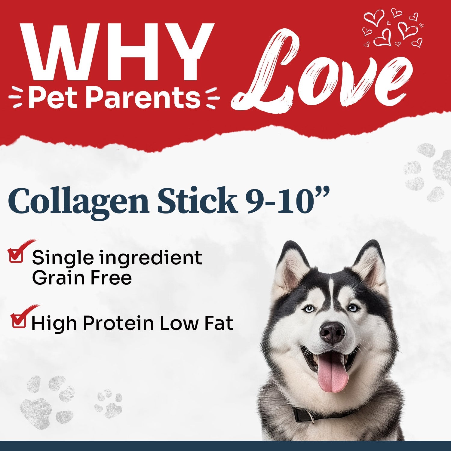 Collagen Sticks 9-10 Inch