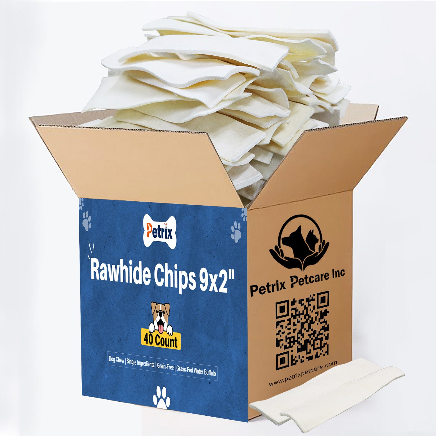 Rawhide Chips- 9x2 Inch